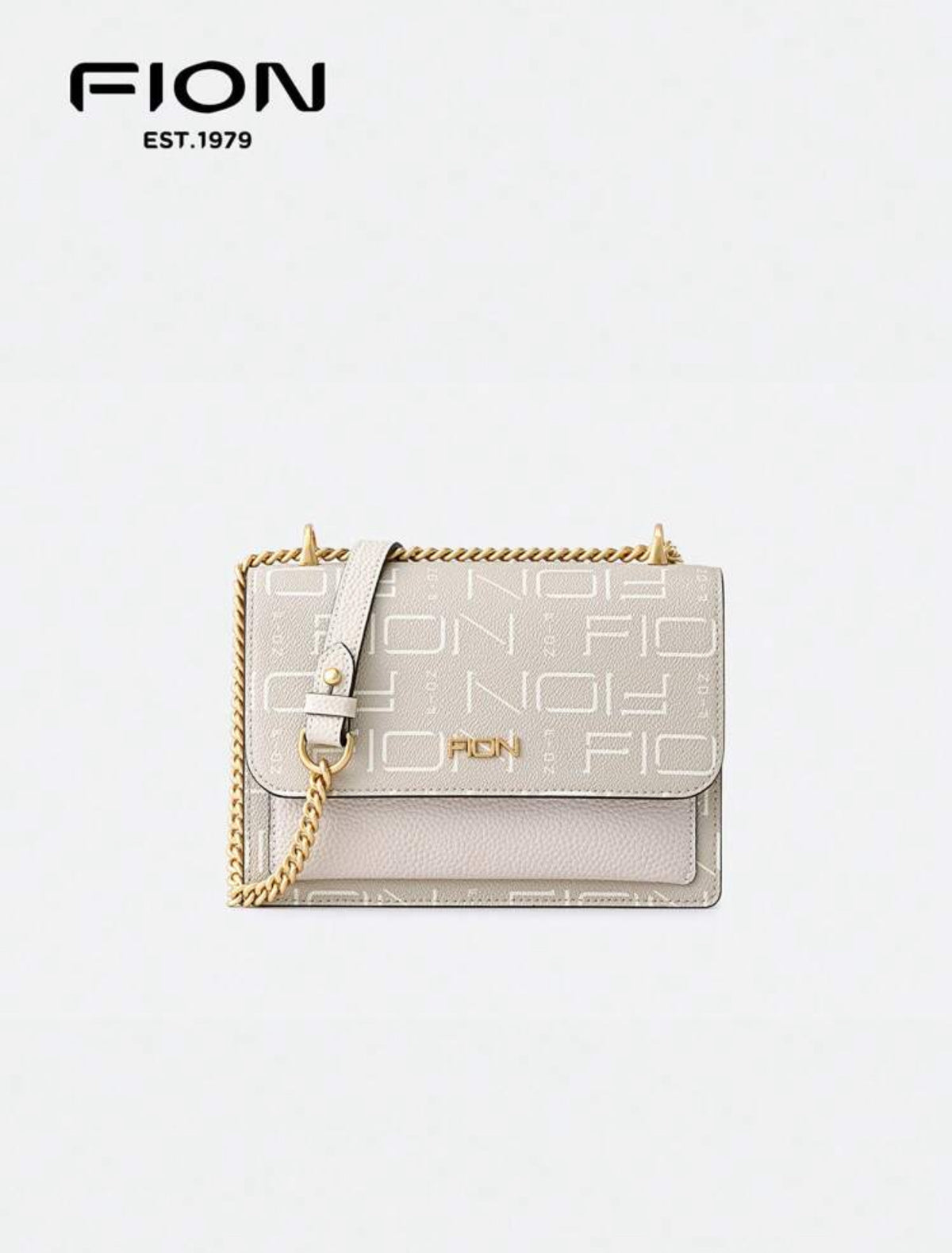 Fayon Crossbody Bag with Gold Chain - Modern and Elegant Design