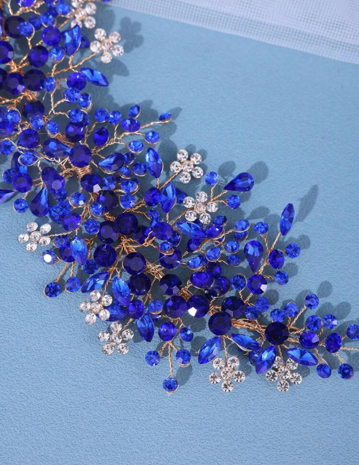 Handmade Luxury Pearl & Rhinestone Headband – Elegant Women’s Hair Accessory