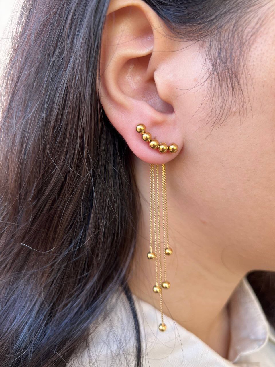 Hoop Twist Earring – Pure 316 Stainless Steel S1