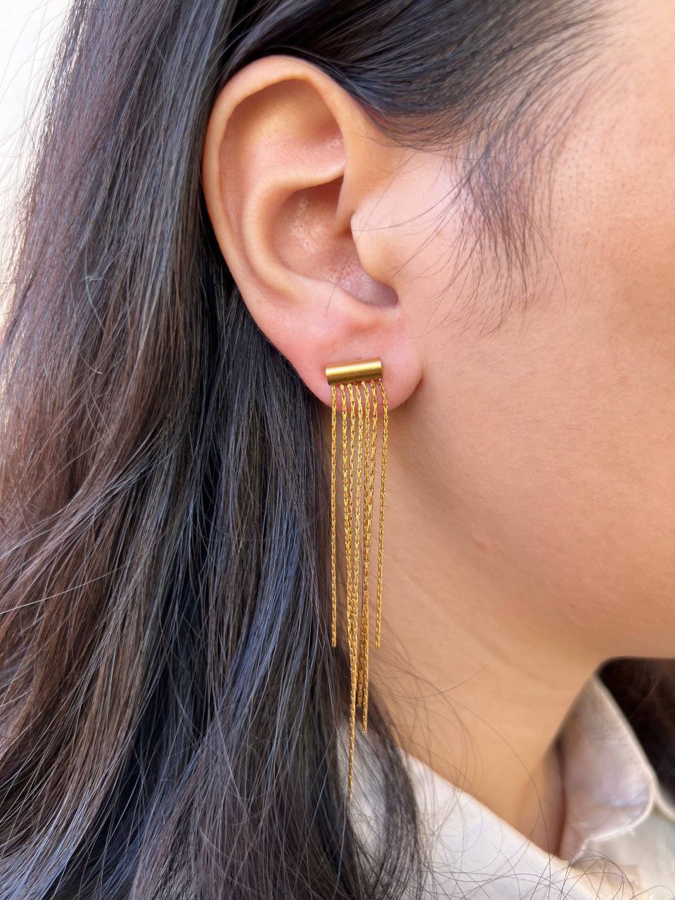 Hoop Twist Earring – Pure 316 Stainless Steel S1