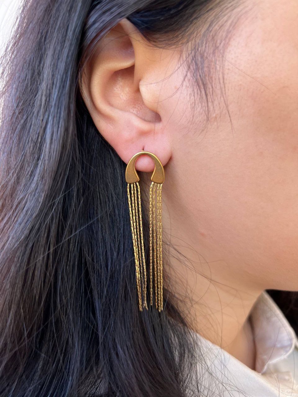 Hoop Twist Earring – Pure 316 Stainless Steel S1