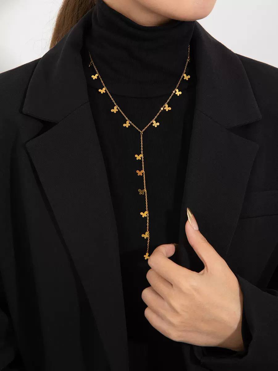 Long Chain Necklace – Pure 316 Stainless Steel S1