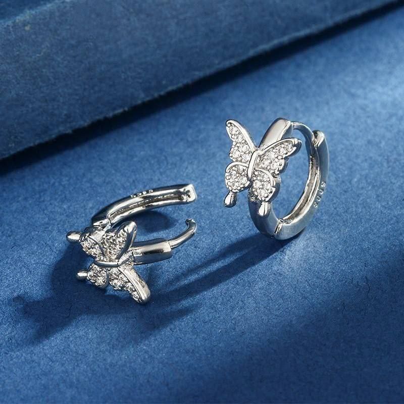 Stud Piercing Stainless Steel 316 Bar with Colored Zircon Stones S1