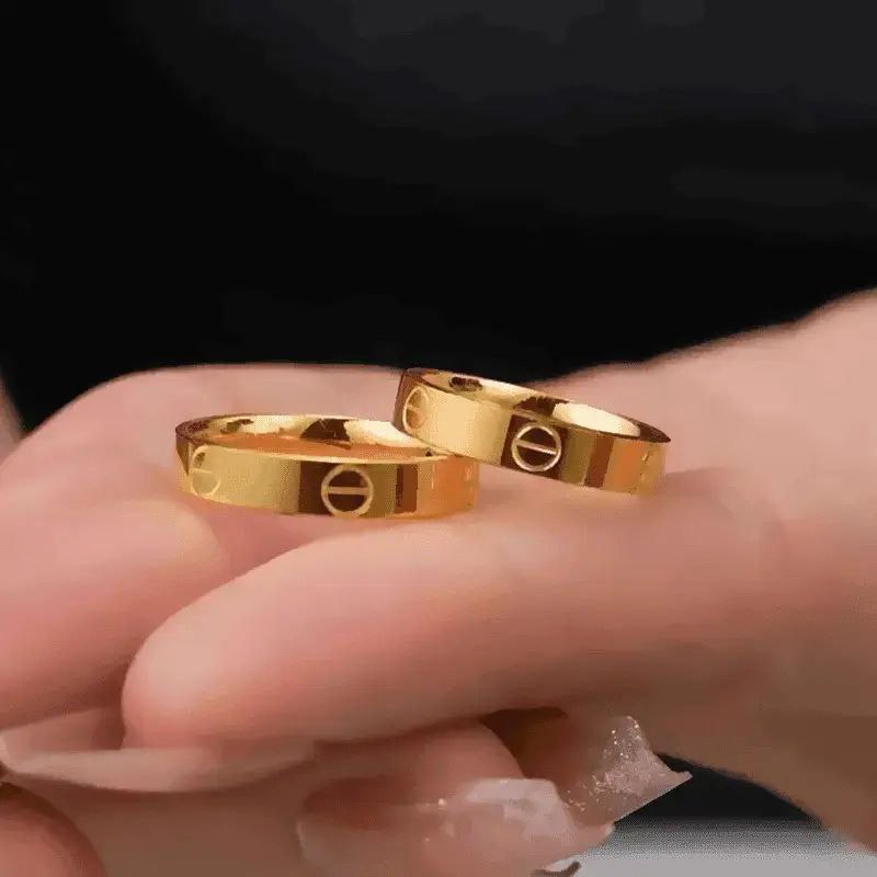 Cartier Style Stainless Steel 316 Ring S2