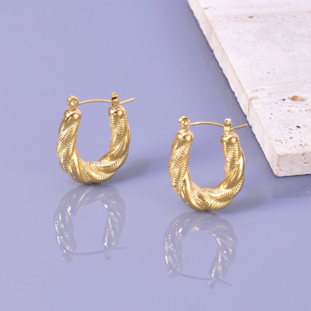 Single Stud Earring Pure Stainless Steel 316 S2