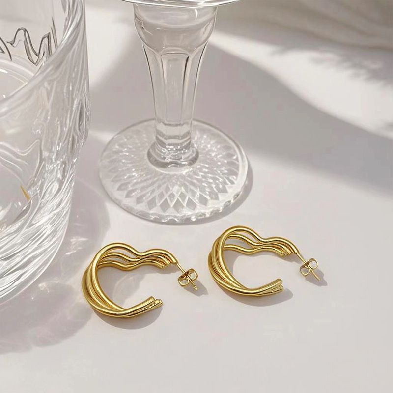 Hoop Earring Pure Stainless Steel 316 S2