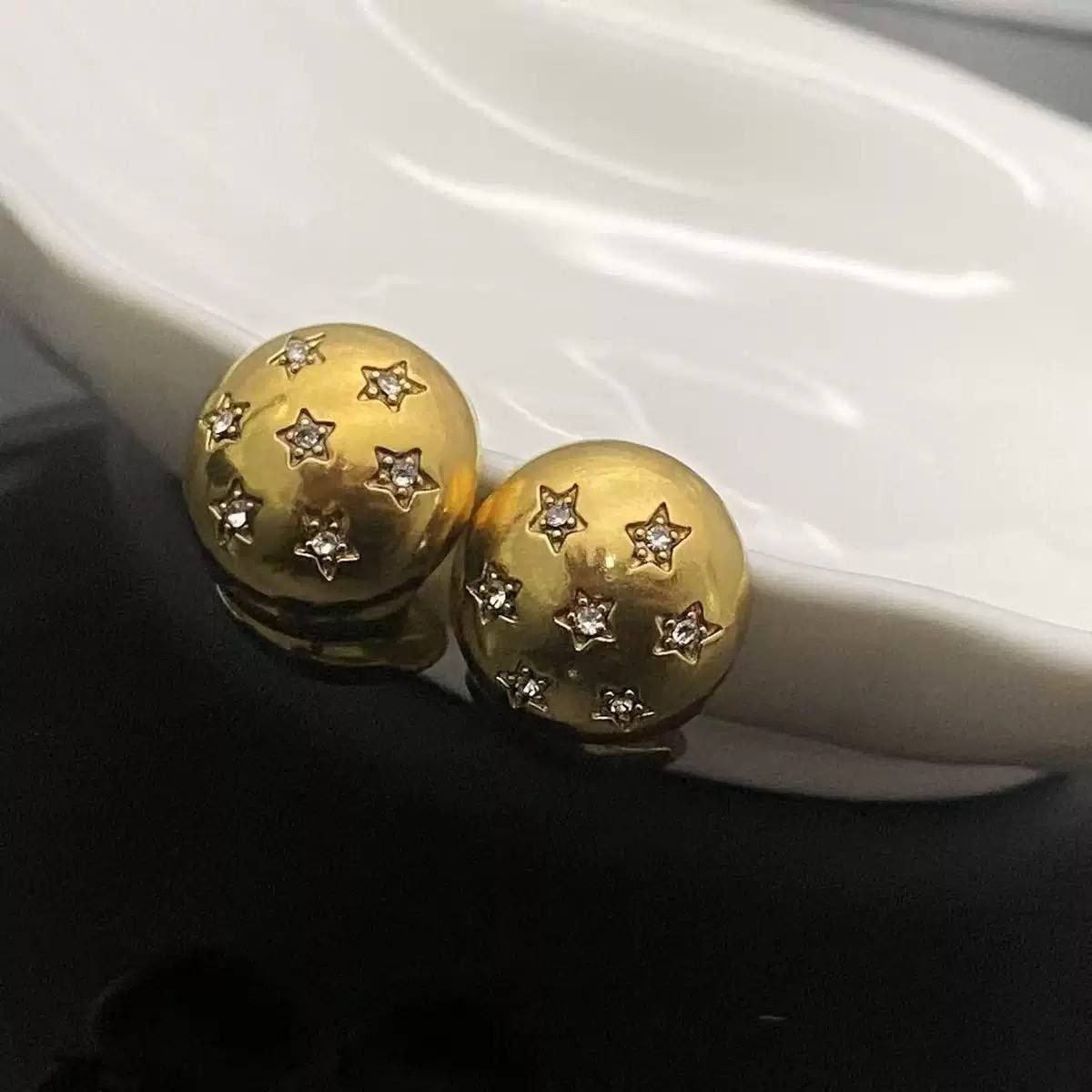 Double-Face Stud Earring Pure 316 Stainless Steel S1