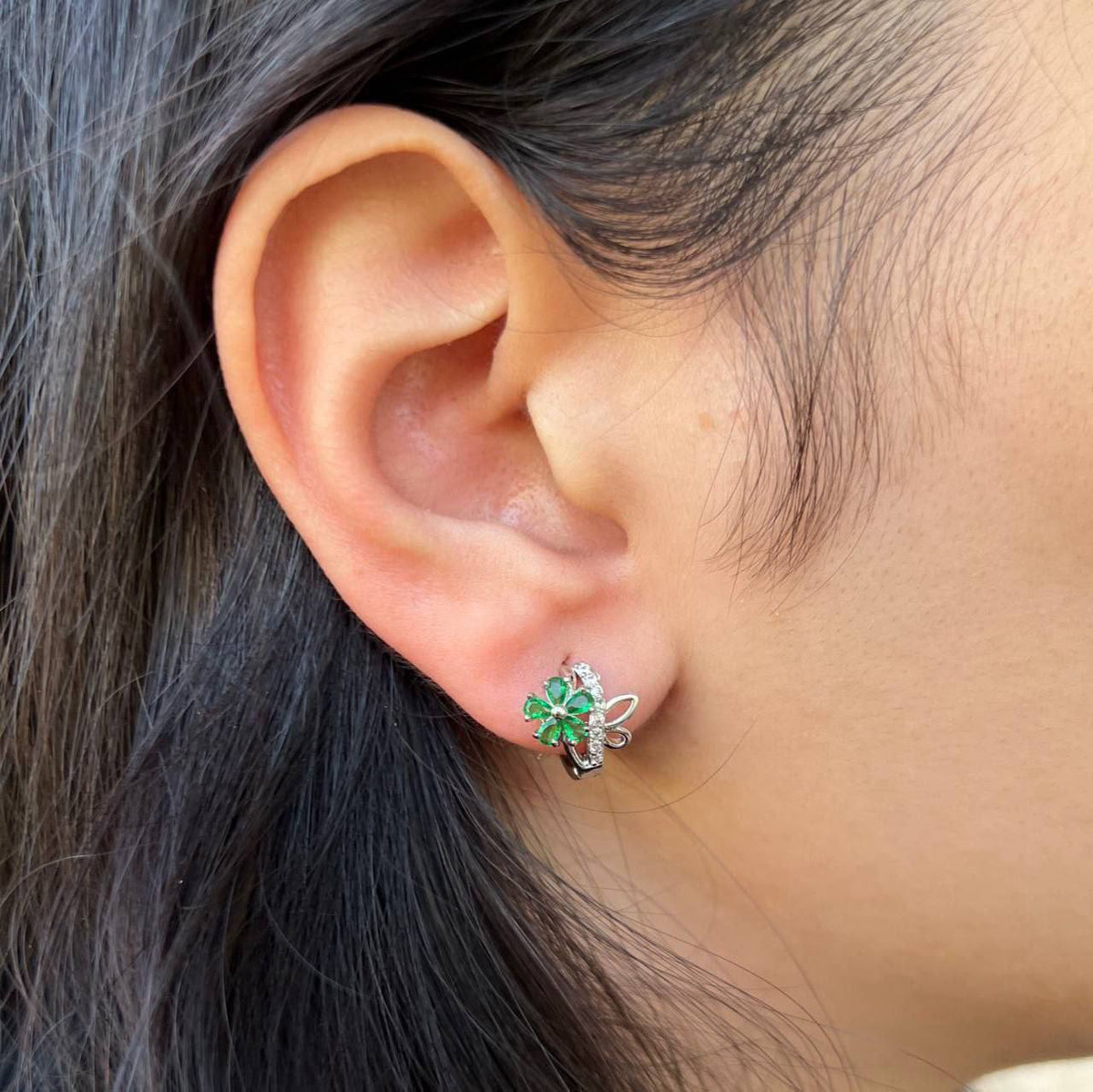Chinese Gold Stud Earrings for Kids S1