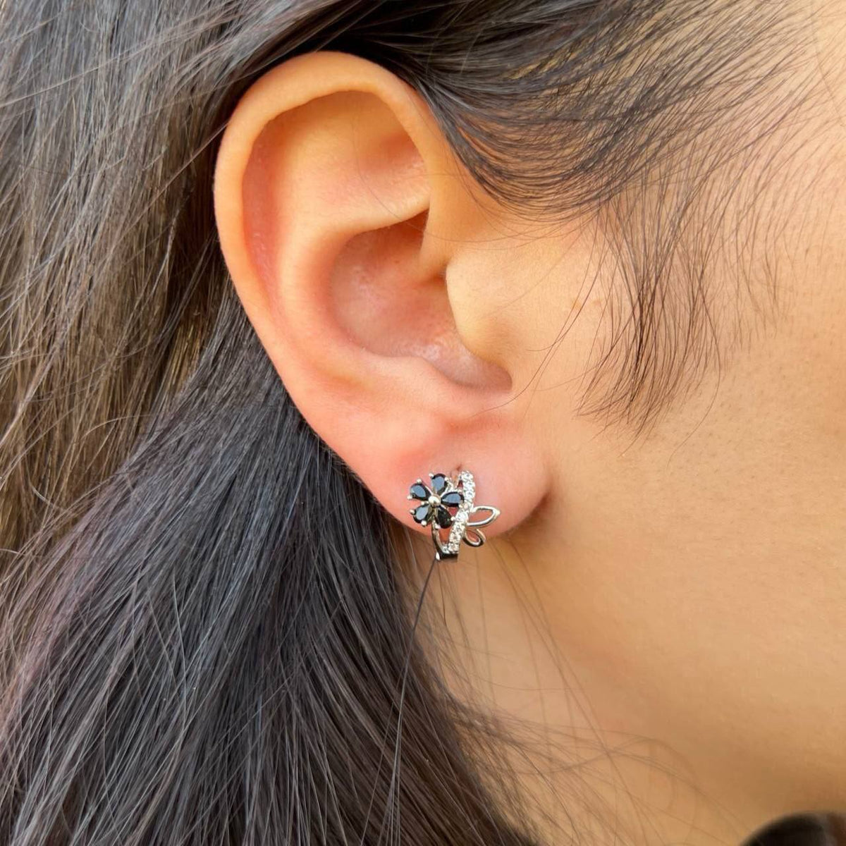 Chinese Gold Stud Earrings for Kids S1