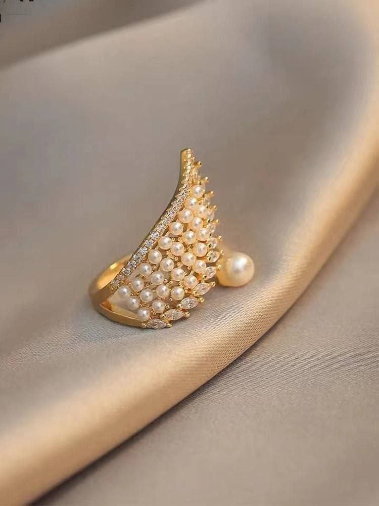 Gold Plated Zircon Ring S1