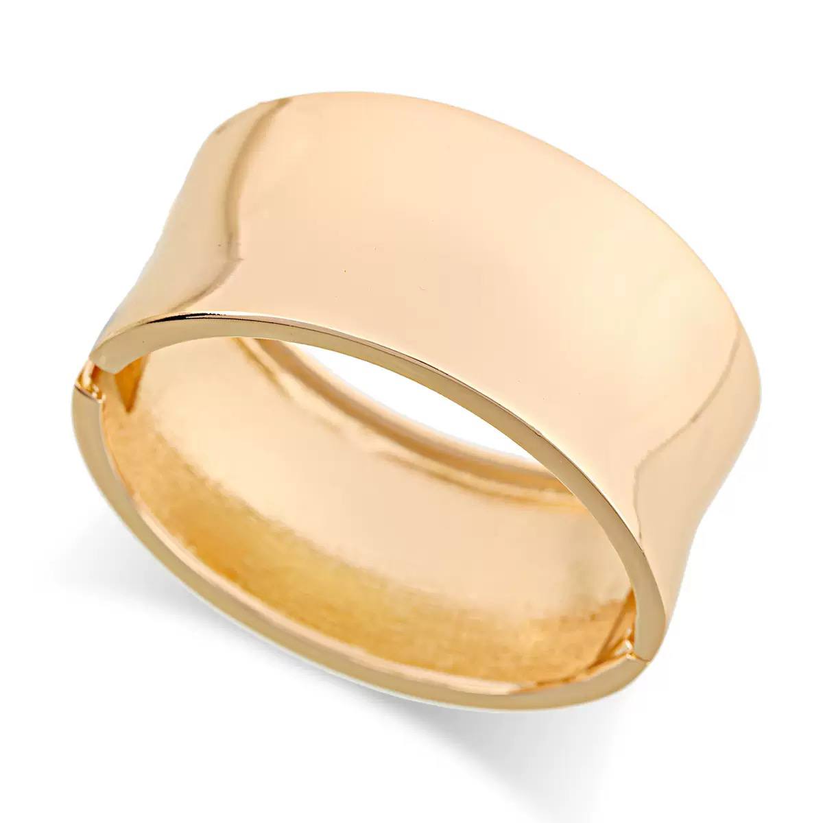 Lobangle Trend Bracelet in Chinese Gold S1