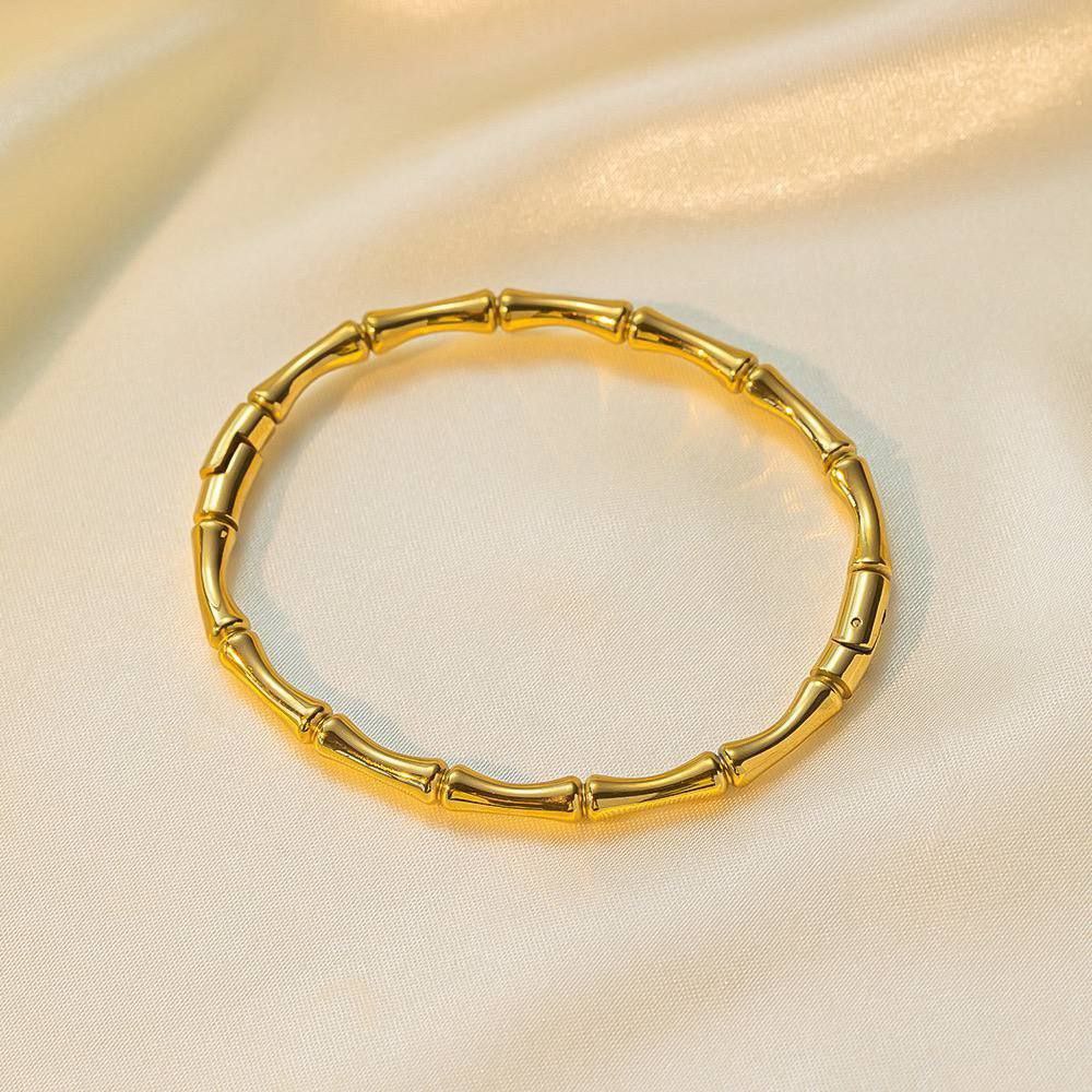 Closed Bone-Style Pure 316 Stainless Steel Bracelet S1