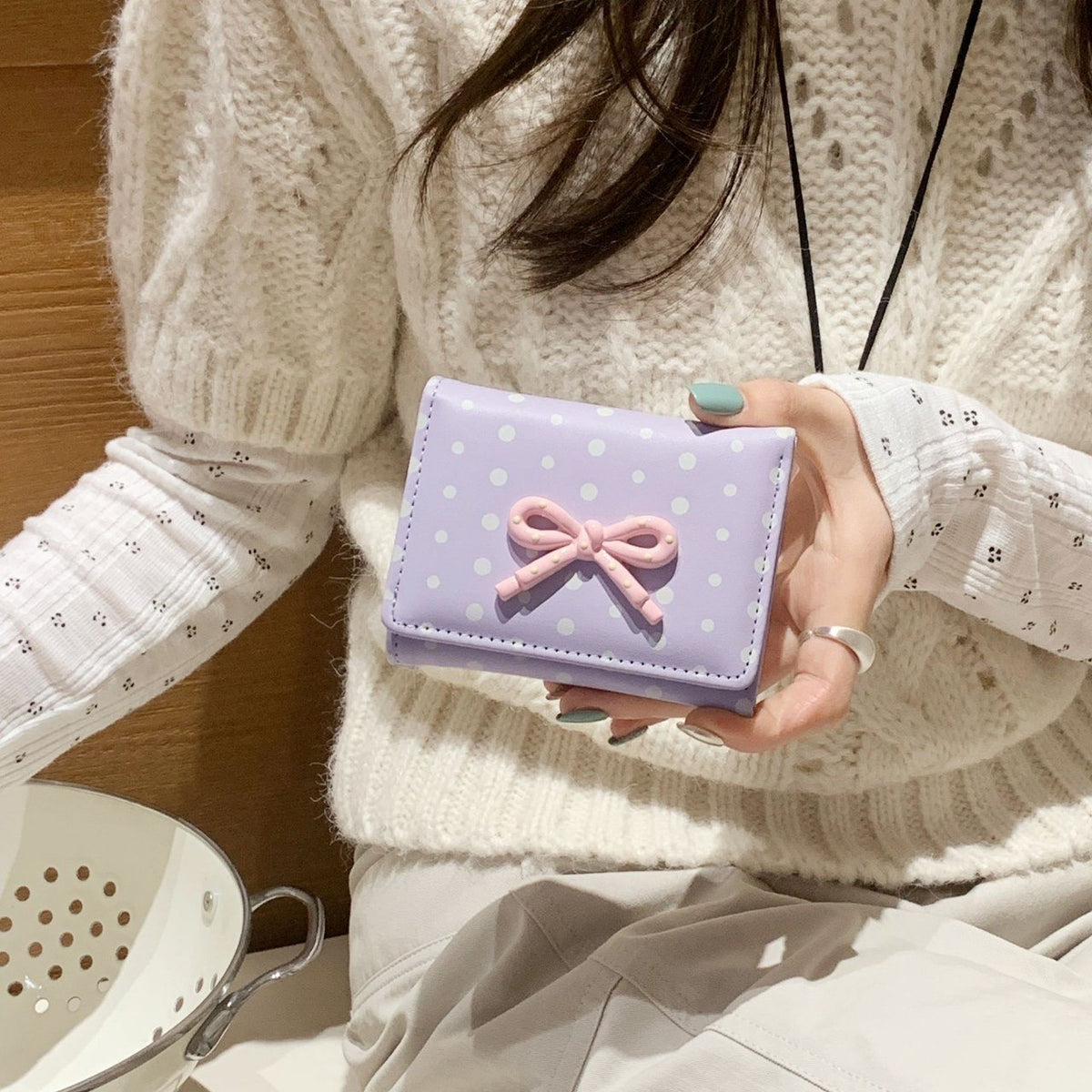 Cute Bow Wallet – Multiple Colors | S2