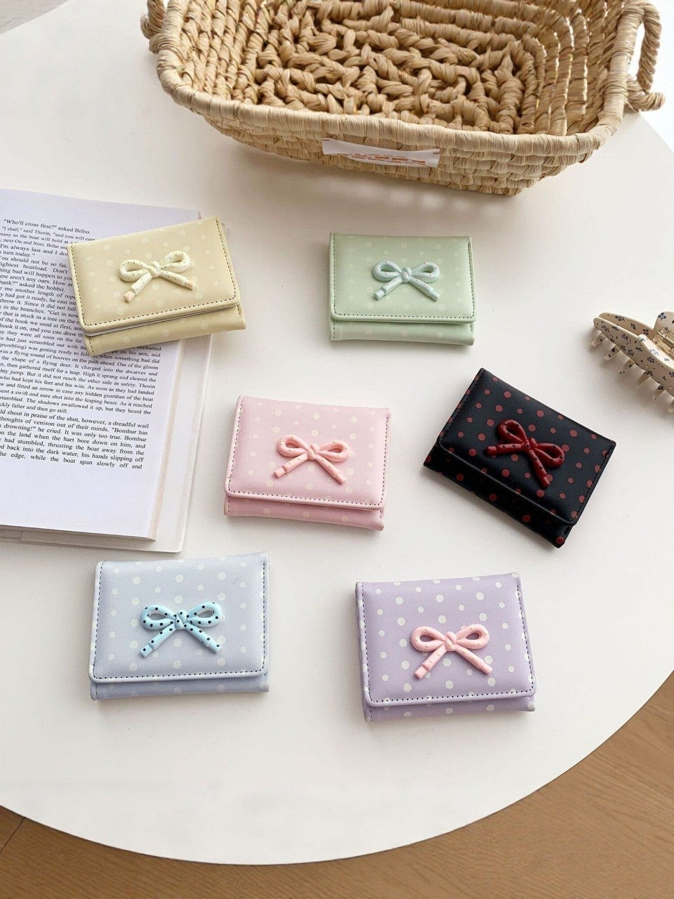 Cute Bow Wallet – Multiple Colors | S2