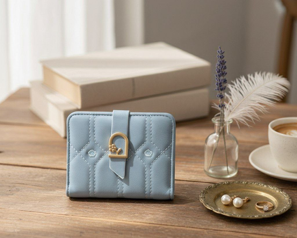 Charming Texture Leather Wallet S1   code:1717