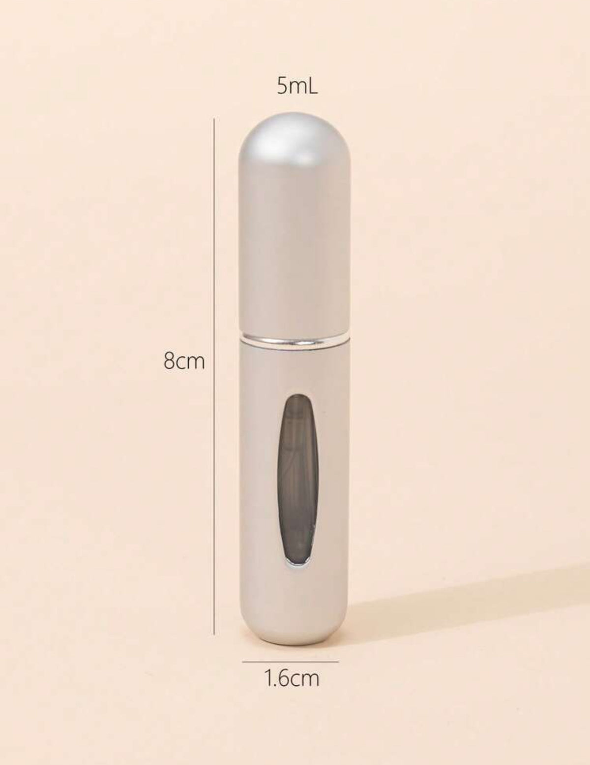 Mini Perfume Spray Bottle – 5ml Refillable Atomizer (1 Piece) - MK4066