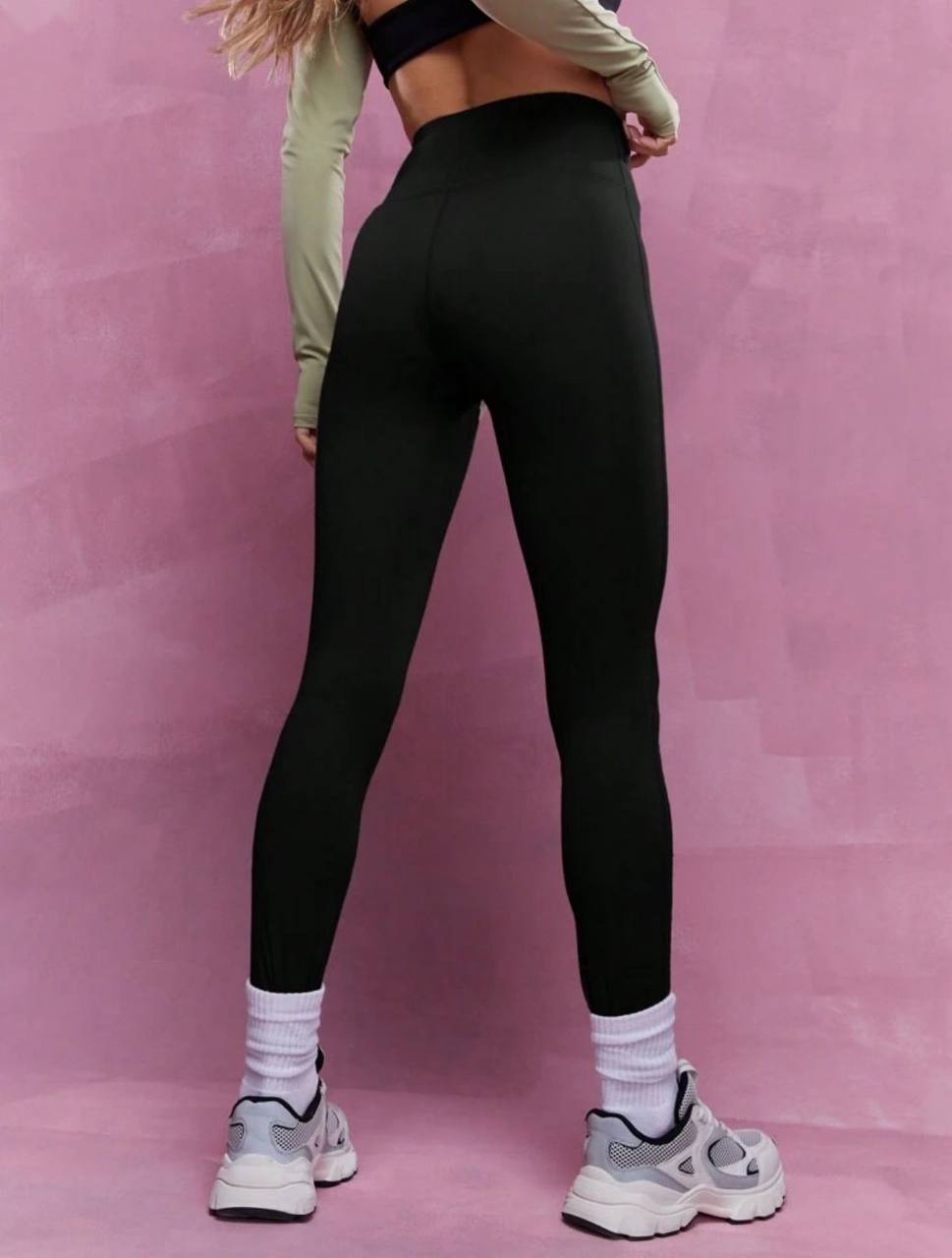 MISSGUIDED Embroidered Logo Jersey Leggings - MH1127