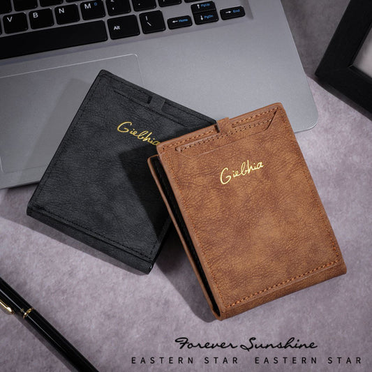 Compact Men’s Leather Wallet – Premium Quality & Smart Design S1 code:1694