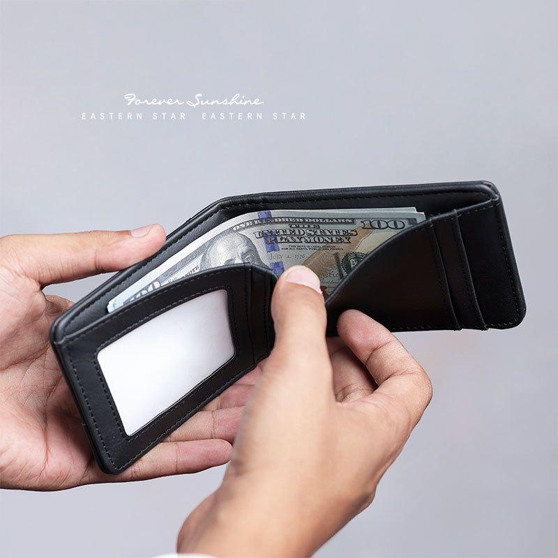 Compact Men’s Leather Wallet – Premium Quality & Smart Design S1 code:1693