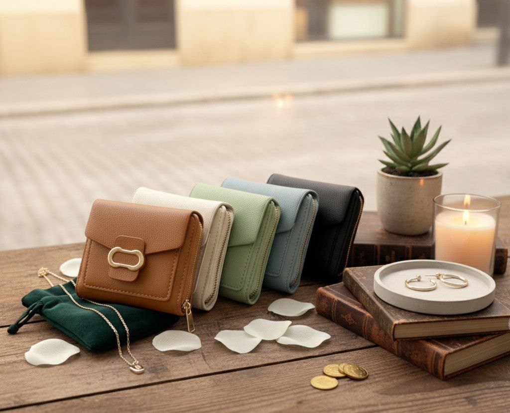 Wide Zip Leather Wallet S1  code:38-16