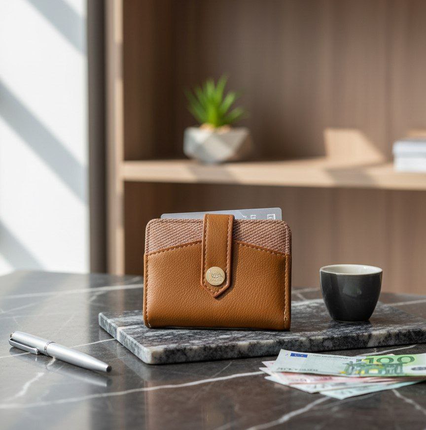 Leather Zip Wallet S1 code:39-16