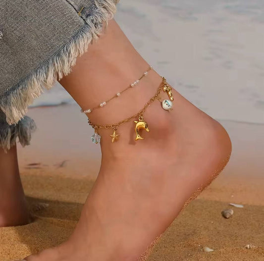 Pure Stainless Steel Anklet 316   S1