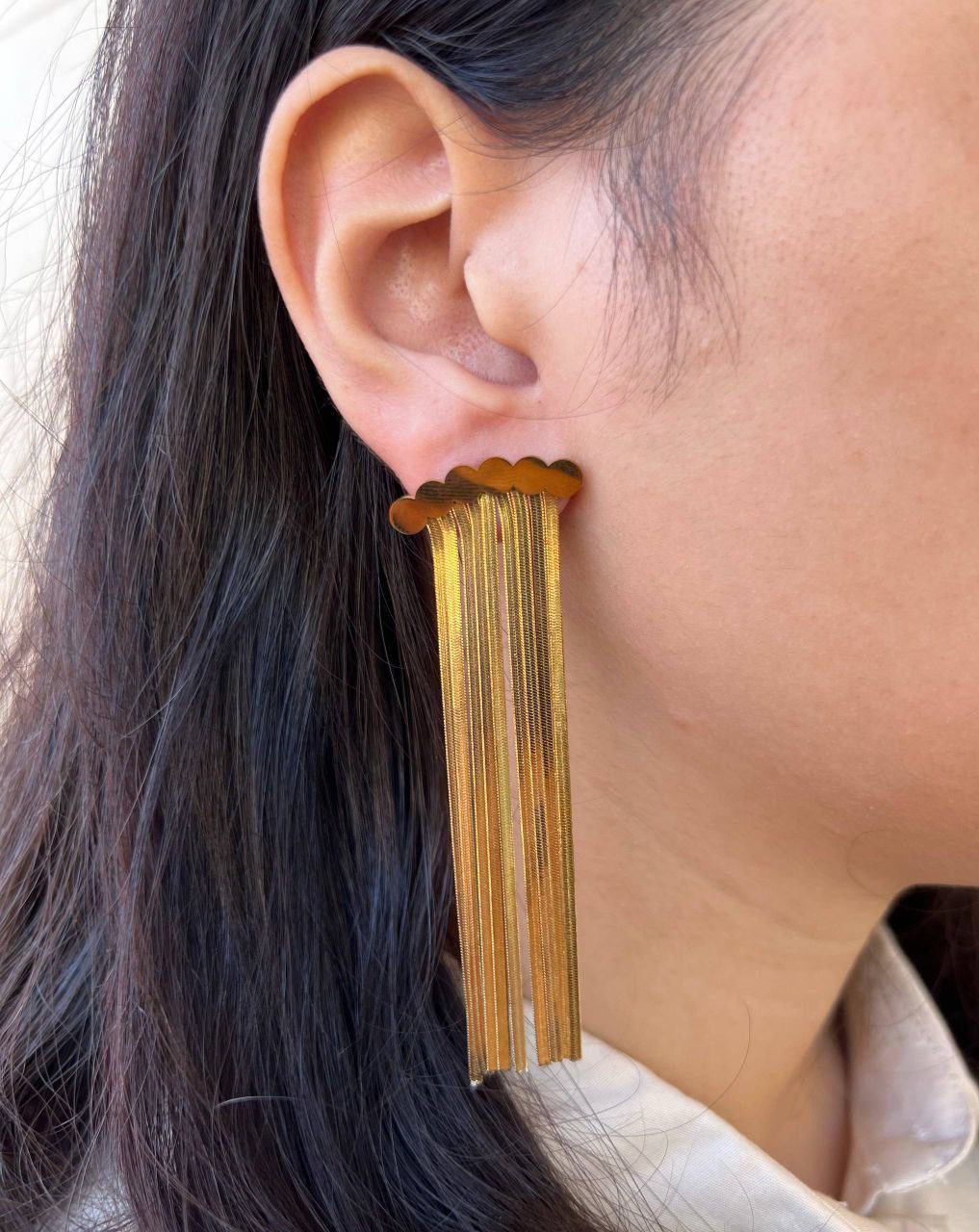 Hoop Twist Earring – Pure 316 Stainless Steel    S1