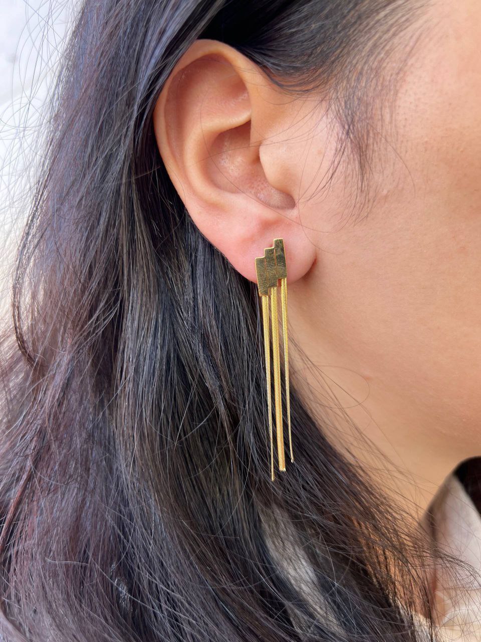 Hoop Twist Earring – Pure 316 Stainless Steel     S1