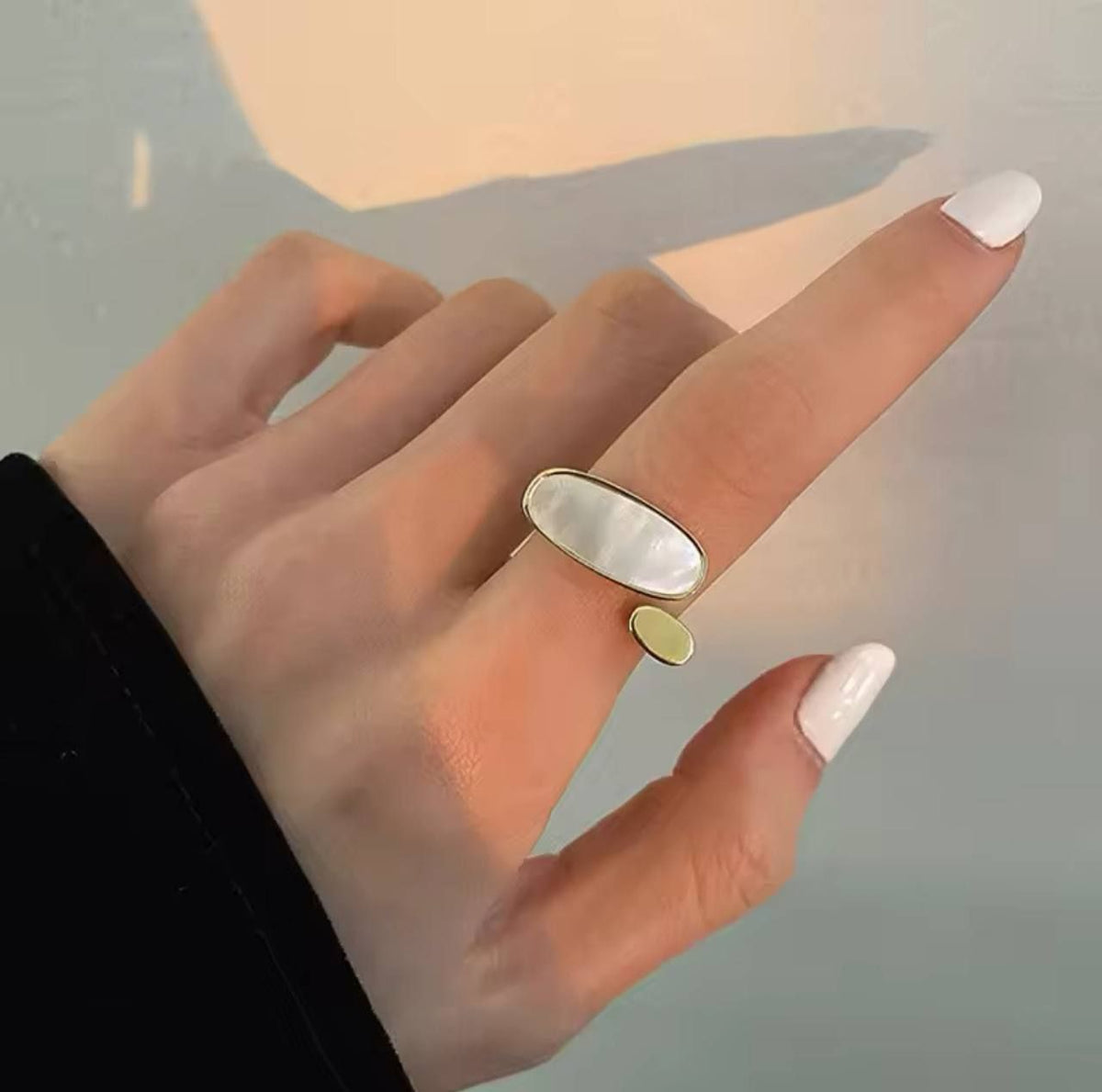 Heavy Stainless Steel Ring – Pure 316, Real Gold Plated   S1