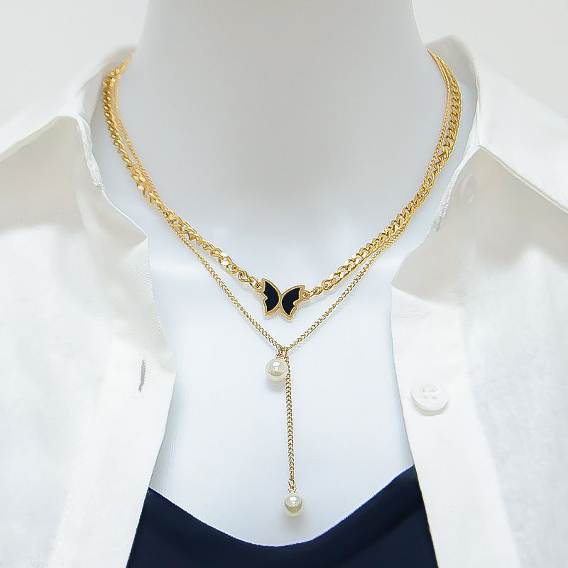 Double Layer Butterfly Stainless Steel 316 Chain      S2