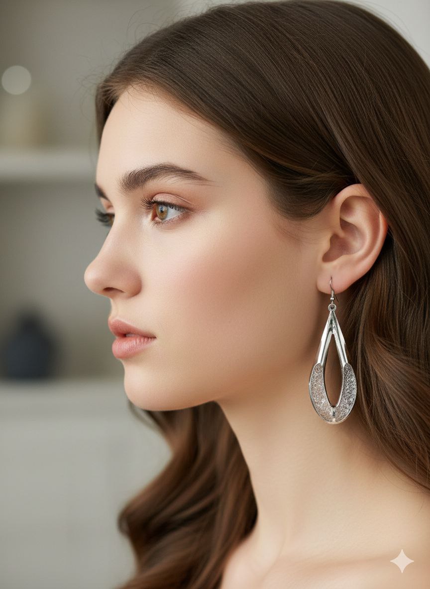 Unique Crystal Accessory Earrings     S2