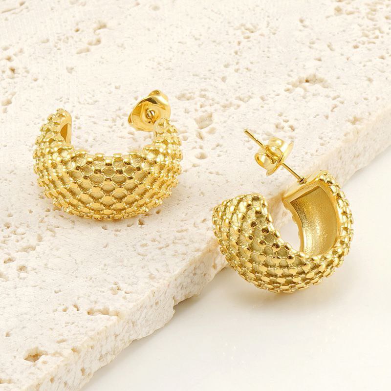 Hoop Earring Pure Stainless Steel 316    S2