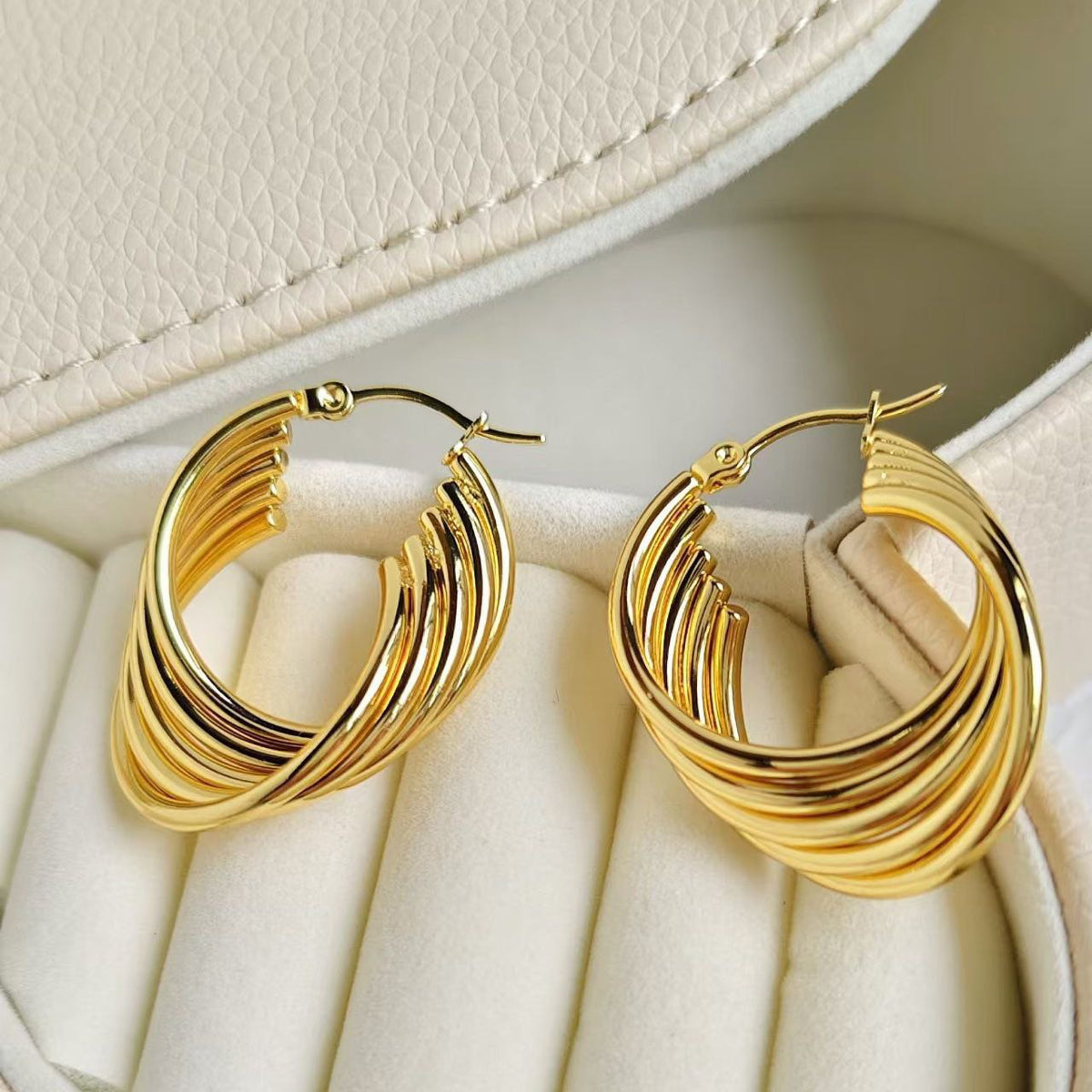 Hoop Earring Pure Stainless Steel 316    S2